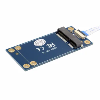 50mm Mini PCI-E 52Pin mSATA SSD M. 2 unitati solid state B-cheie Adaptor Add pe Carduri PCBA