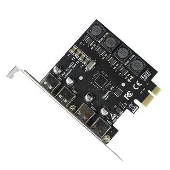 5Gbps 4 Porturi USB3.0 Card de Expansiune Adaptor PCI-E PCI Express USB 3.0 Controler pentru PCIe X1 X4 X8 X16 Port pentru a Câștiga 7/8/10