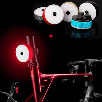 Biciclete inteligent Stop mai Multe Moduri de Iluminare Modele de Încărcare USB Led Biciclete Lumina Flash Coada Spate Lumini de Drum Biciclete Mtb tija de Șa
