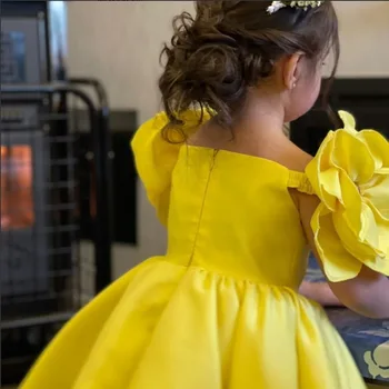 1-6 Ani Copii Rochie pentru Fete de Flori de Nunta de domnisoare de Onoare Dress Elegant Princess Party Concurs Formale Rochie de Adolescenti Rochii de Copii