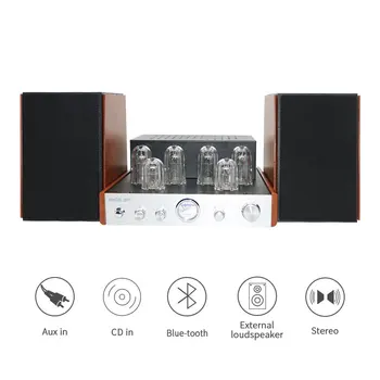 Multifunctional home Audio putere w/modul BT/Aux-in /CD-in Difuzoare Stereo Externe vid tub amplificator
