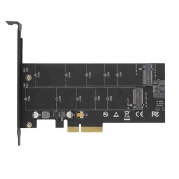 M. 2 NVMe SSD de unitati solid state SĂ PCI-E X4 adaptor M pentru B CHEIE Dual interface card Spr PCI Express3.0 Dual de tensiune de 12v,+3.3 v SATA3