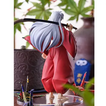 În Stoc Original Zâmbet Bun POP-UP PARADA Inuyasha 17CM SGC PVC Figura Anime Figurine de Colectie Model de Jucărie