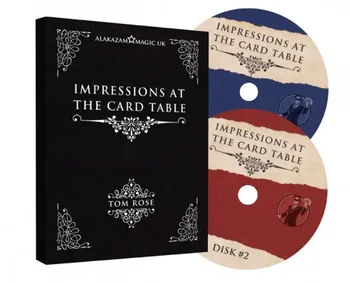 Impresii de la Masa de Card de Tom Rose (2 DVD)-trucuri magice