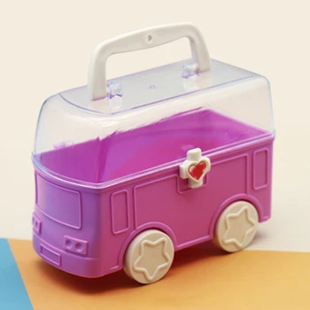 Casă De Păpuși Miniture De Stocare Portabile Vehicul Cărucior De Simulare De Trafic Mobilier Model De Jucărie Casă De Păpuși Decor Accesorii Cadouri