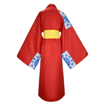 Cosplay Anime Wano Țară Luffy Kimono Cosplay Costum