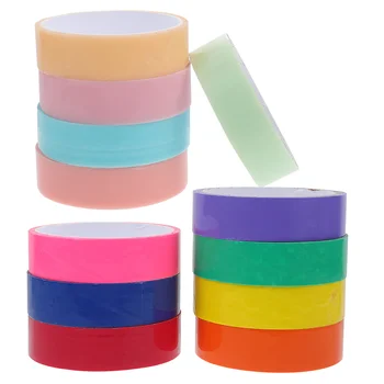 Banda Stickytoys Jucărie Coloredstress Decompresie Rulare Casete Adulți Senzoriale Clar Adeziv Față-Verso Color Copii Diy Dublă Mascare