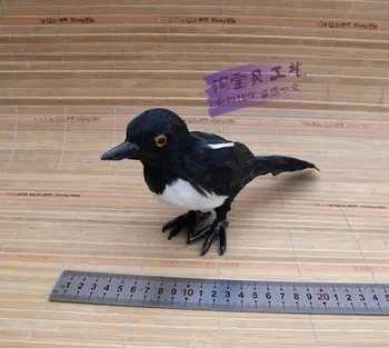 Noua simulare Coțofană jucărie de plastic & blanuri Coțofana păsări cadou despre 25x8x13cm 2449