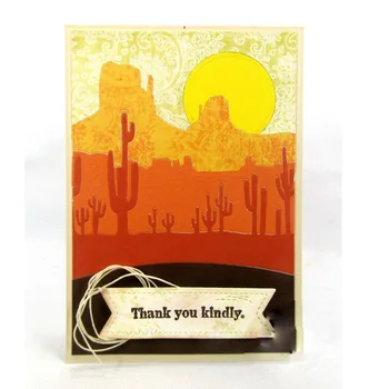 Plante Cactus Tăiere de Metal moare Stencil Scrapbooking moare Relief Lucurile Carte de Hârtie DIY Meșteșug