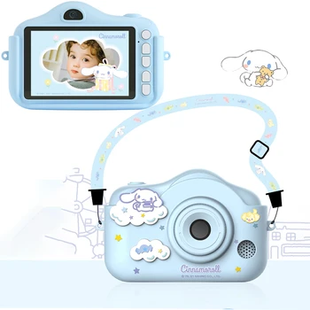 Sanrioed Cinnamonroll Kawaii Desene animate pentru Copii Camera 4000W Pixel 1080P Proiecție Camera Video Jucarii Educative Cadouri